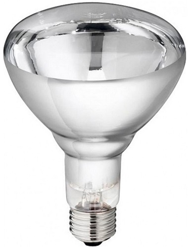 Лампа накаливания ИКЗ R127 E27 250Вт инфракрасная TDM