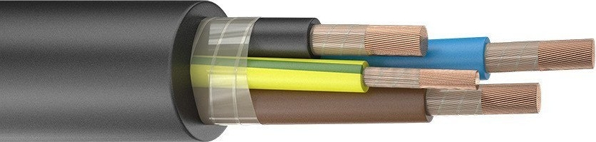 Кабель КГтп-ХЛ 3*2,5+1*1,5