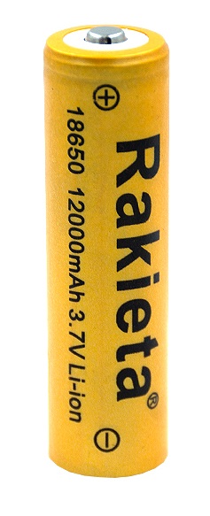 Аккумулятор 18650 12000mAh Rakieta