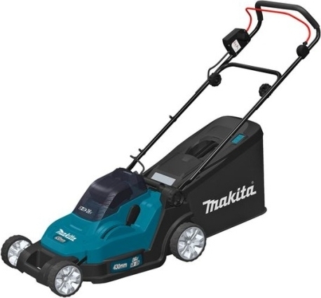 Газонокосилка аккум. LXT 2х18В, 950Вт, ширина 43см, травосб. 50л, 3в1, XPT Makita