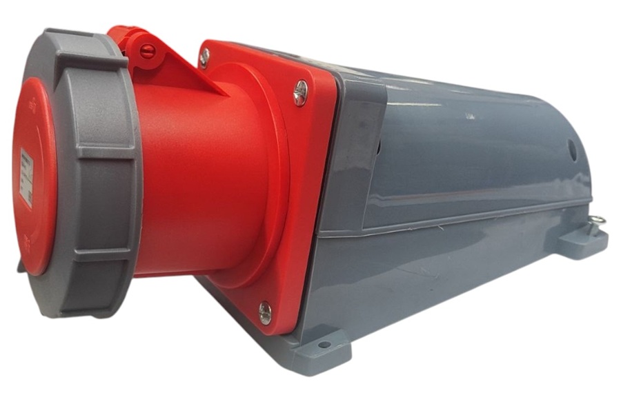 Розетка стационарная 125A 5п (3P+PE+N) SLN-1452 IP67, 380В, AWSPRODUCTS