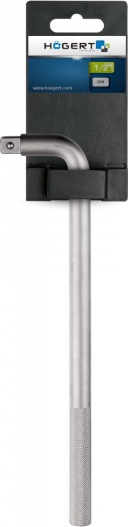 Вороток Г-образный 1/2", 250 мм, CrV HOEGERT