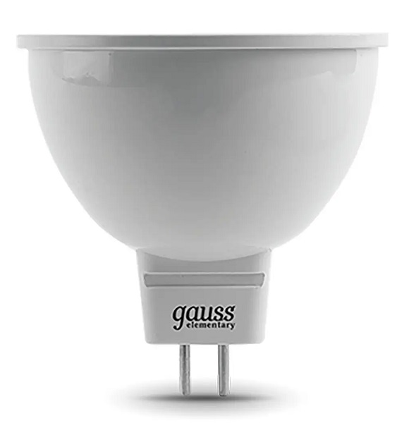 Лампа Gauss Elementary LED  MR16 3.5W 220V GU5.3 4100K 300Lm