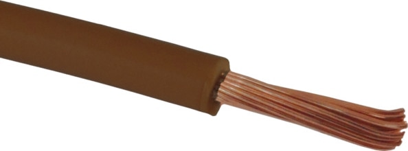 Провод LGY 1*25 (ПВ3) 450/750V (H07V-K) КОРИЧНЕВЫЙ
