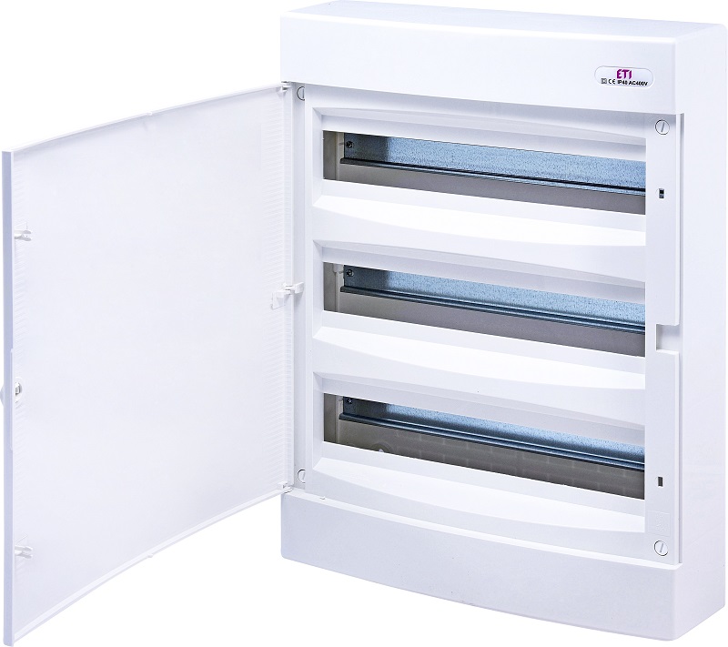 Щит навесной пласт. ECT 3х18PO(54 мод. IP40) ETI