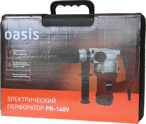 Электрический перфоратор Oasis PR-140V (1400Вт,SDS-plus,3 режима,5,5Дж)
