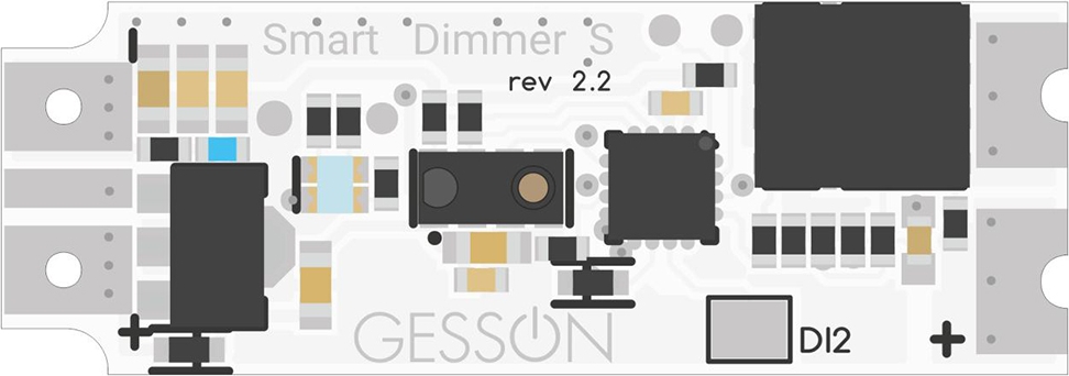 SMART Dimmer S (SDS) GESSON бесконтактный выключатель (глубина профиля до 6мм)