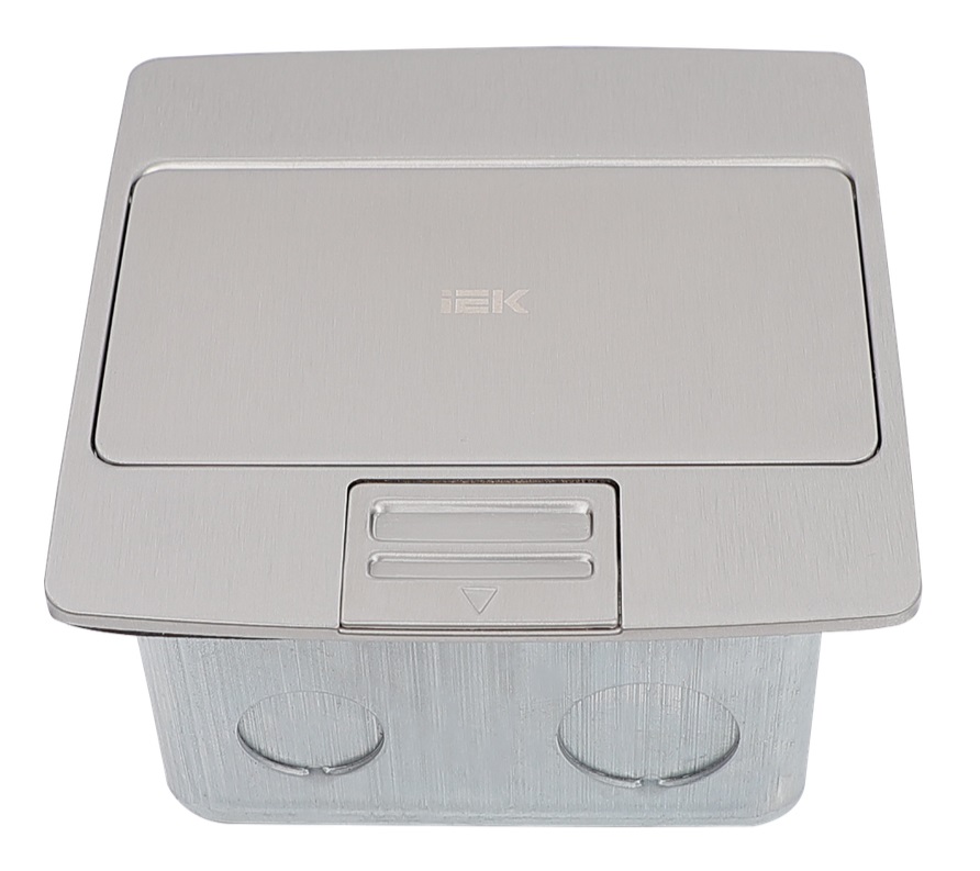 Лючок с откидной крышкой на 3 модуля IP42 нерж PRIMER IEK