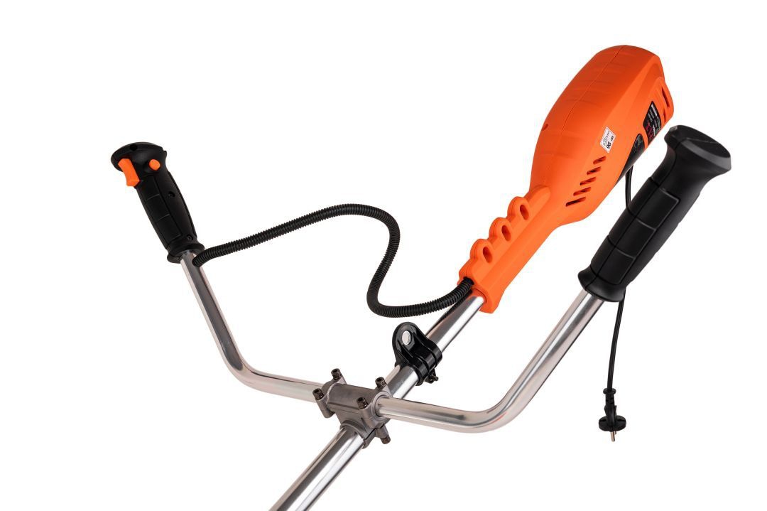 Электротриммер PTR 2000-EL (2000Вт,ранцевый ремень, велосипед. рукоятка, разъемная штанга,нож+леска)