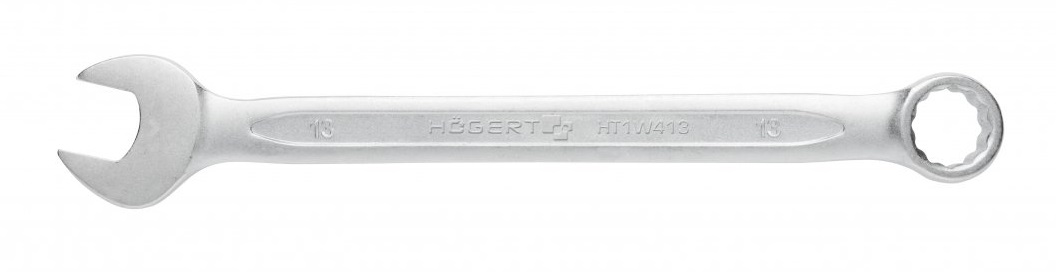 Ключ комбинированный 13 мм, сталь CrV, DIN 3113 HOEGERT