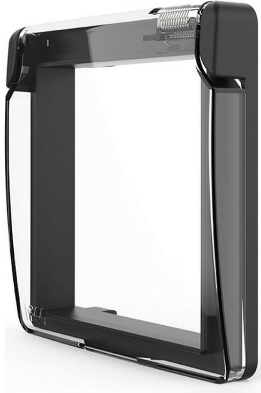 Крышка IP44 Черный для розетки Livolo