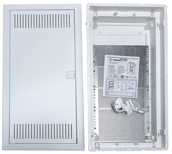 Щит встр. IT мет. дверь. U48E IT (4 м/п) TEHPLAST