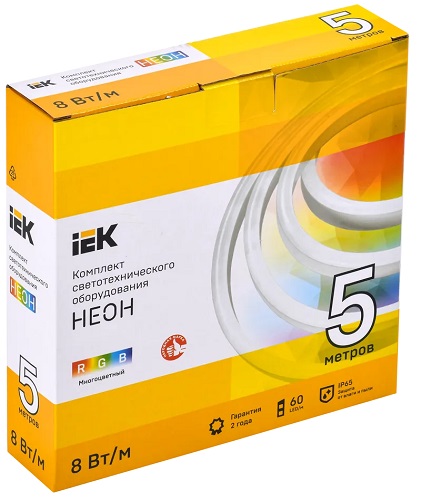 Комплект DIY (5050RGB60-8-IP65-220В 5м + др.) IEK