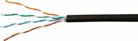 Кабель REXANT UTP 4PR 24AWG (4х2х0,50мм) CAT5e 305м (медь) OUTDOOR