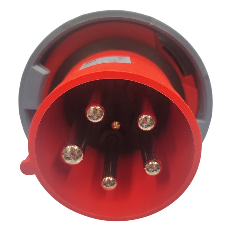 Вилка переносная 125A 5п (3P+PE+N) SLN-0452 IP67, 380В, AWSPRODUCTS