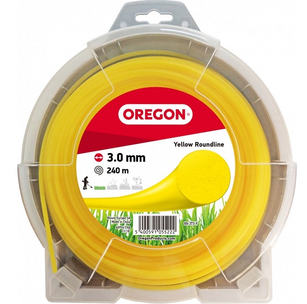 Леска Yellow: желтая, круг, катушка, 3.0 мм х 240 м OREGON