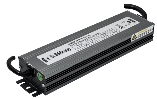 Блок питания MINI Al MTPW-200-24, 200 W Влагозащитный, 24 V