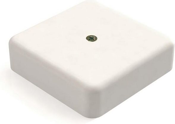 Коробка распред. о/п 100х100х44 IP40 БЕЛАЯ (6 клемм 6мм2) КМ41222 IEK (25)