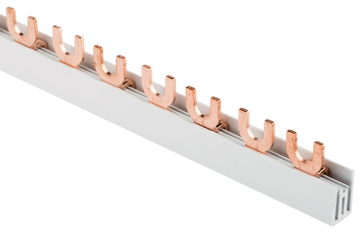 Шина соед. типа FORK 2ф. 63А 400В 54 мод. EKF