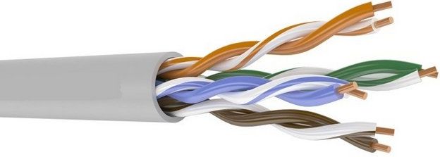 Кабель комп. CAT6/UTP, имп. (бухтами по 305м)