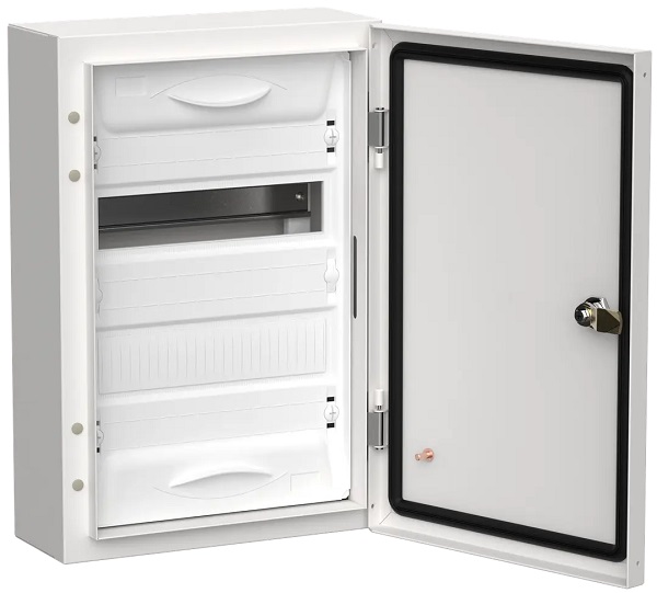 Щит металл. TITAN 5 ЩРн-24 IP54 белый (460х310х140) IEK