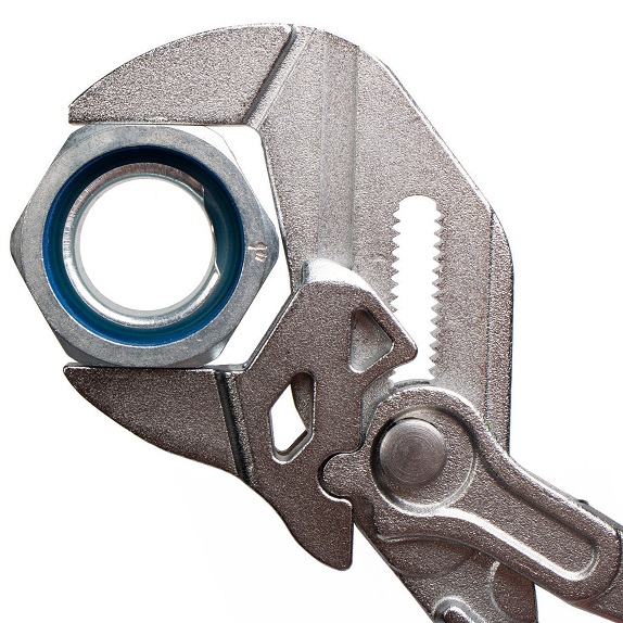 Клещи переставные - гаечный ключ 260 мм (КВТ)