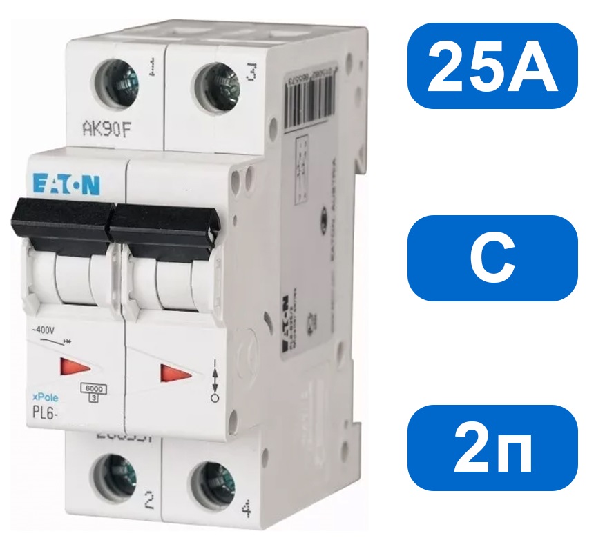 Автомат PL6-C25/2