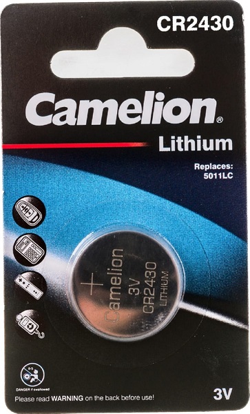 Батарейка CR2430 CAMELION BL-1