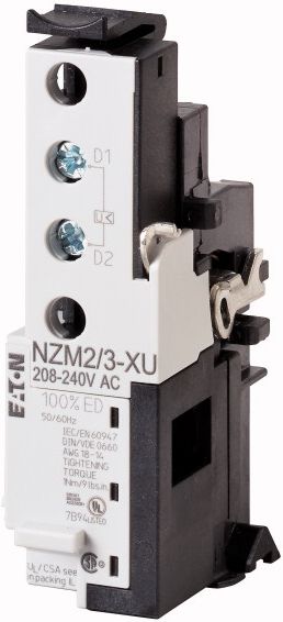 Расцепитель минимального напряжения NZM2/3-XU208-240AC
