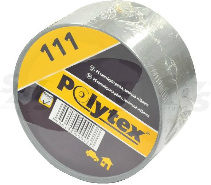 Лента POLYTEX 111 (0,23mm*48mm*50m) серебро