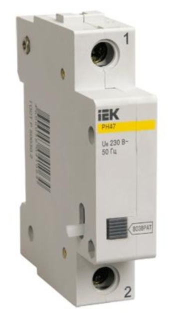 Расцепитель независимый РН47 на DIN-рейку  ИЭК (неактуальн.)
