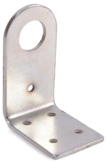 Проушина Г-образная (Пробой-ушко гнутое) 56х77 (126х40х3) (цинк белый)