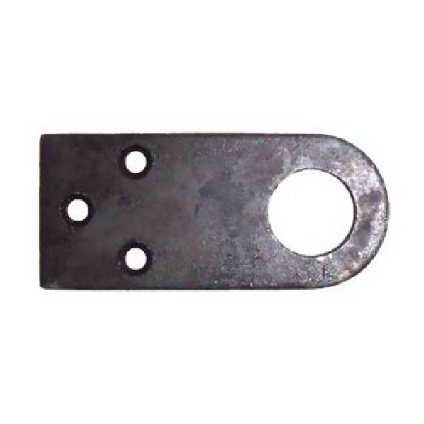 Проушина (Пробой-ушко) ф15мм 70*30*2,5мм оксид 2664