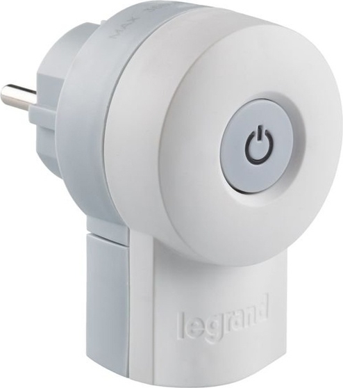 Вилка с выключателем 16A  (050409) LEGRAND