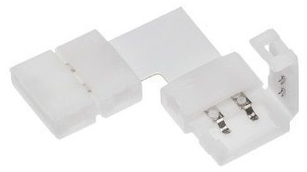 Соединитель-уголок XC11 для LED лент, 10мм GTV