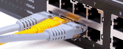 Патч-корд 10м UTP Cat.5e RJ45 серый (RIPO)