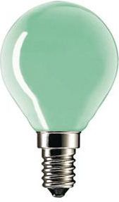 Лампа Party P-45 15W E-14 шар зелен. Philips (100шт)