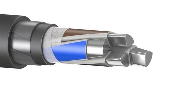 Кабель АПВБШв 4* 25 (1кв)