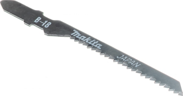 Пилки для лобзика № B18 5шт. Makita (A-85709) для криволинейного реза  древесина и синтетические мат