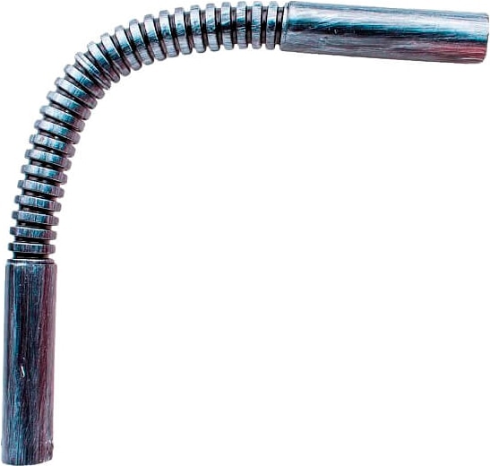 Угол 90 град. сеоедин. (гофрированный), для трубы, D-16, (пластм.) цвет Сереряный век