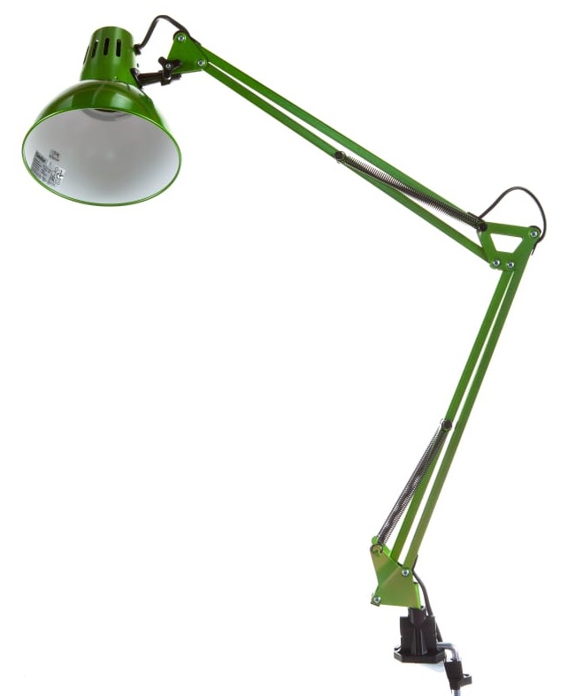 Светильник настольный Camelion KD-312  C05 зелёный (230V 60W, E27)