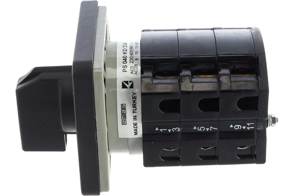 Переключатель  PSA040KD334S 1-0-2 3 пол. 40А Emas