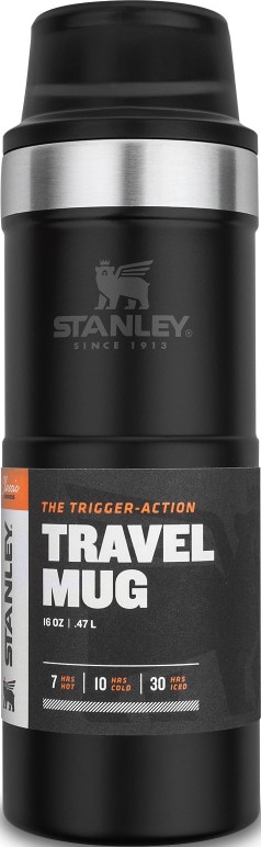 Термокружка STANLEY Classic 0.47L One hand 2.0  Черная
