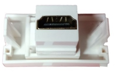 Адаптер HDMI female to female на 1 модуль 45x22,5 мм., LK45