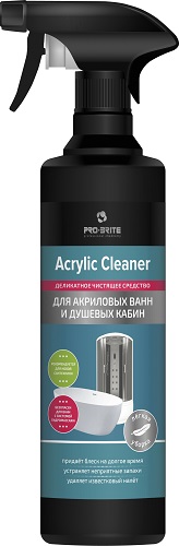 Деликатное чистящее средство для акриловых ванн и душевых кабин Acrylic Cleaner (500 мл)