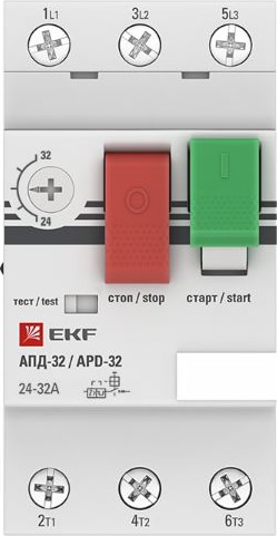 Автоматический выключатель пуска двигателя АПД-32 24-32А 600В, EKF PROxima