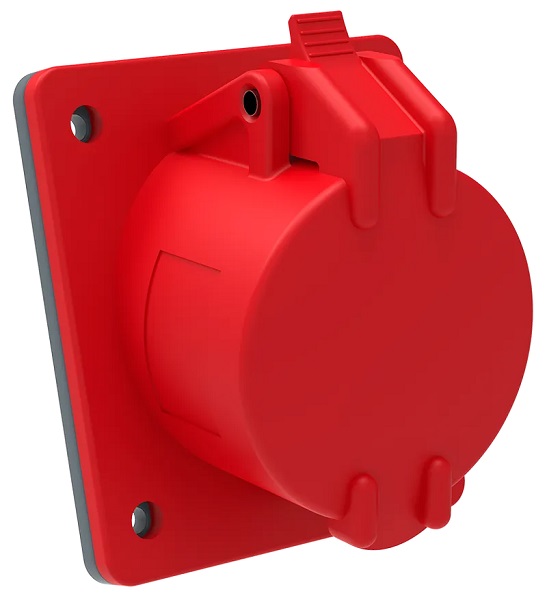 Розетка встраиваемая 16А 5п (3P+N+PE) 415, IP44, 415В, MAGNUM IEK