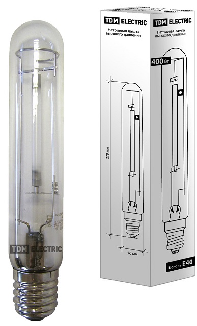 Лампа натриевая ДнаТ Е40 400Вт TDM