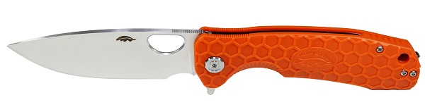 Нож Honey Badger Flipper L (HB1006) с оранжевой рукоятью