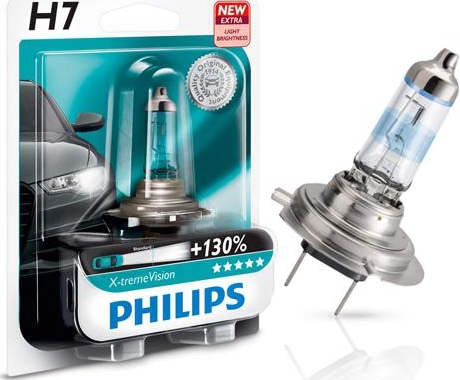 Лампа PHIL 12972XV+B1 H7 X-TREME VIZION +130% (1BL)